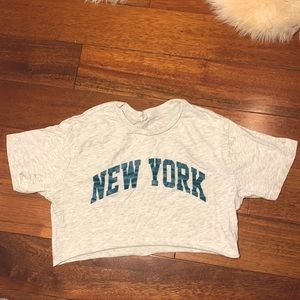 Garage small, cropped tee.